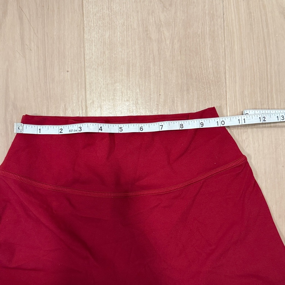 Red Wide-Leg Pants - Picture 5 of 5